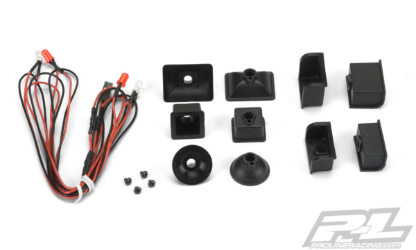 Universele LED Headlight & Tail Light Kit voor Crawler Bodies