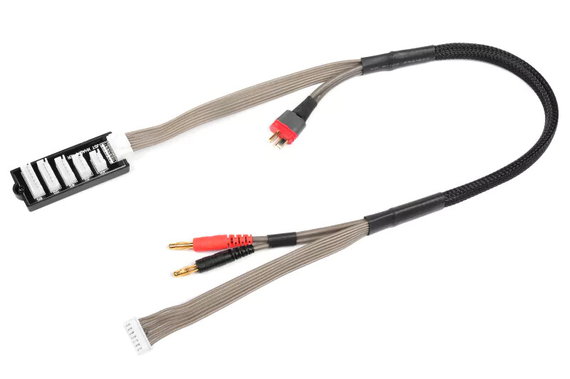 Laadkabel Pro Banana 4mm - Dean - XH Balanceerbord 2-6S