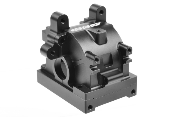 Team Corally - Gearbox Case Set - Swiss Made 7075 T6 - Black - Set