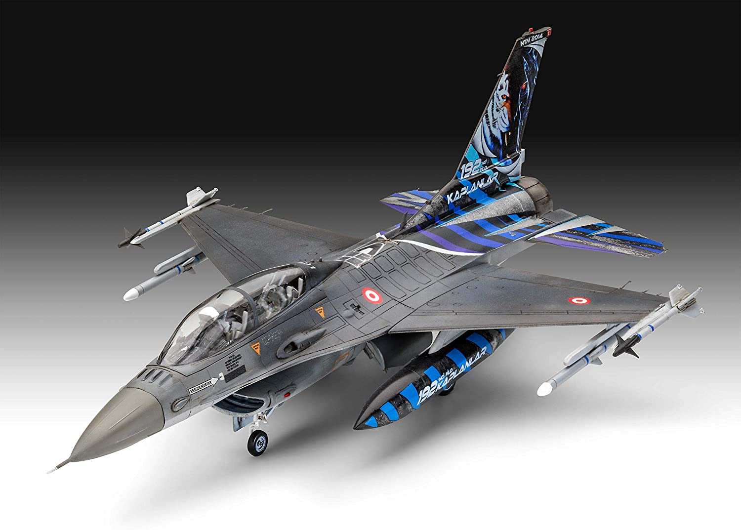 Revell 1/72 Lockheed Martin F-16D Tigermeet 2014 model-set