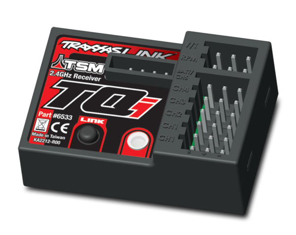 Traxxas TQi 2.4Ghz link ontvanger (met TSM) - 5 kanaals