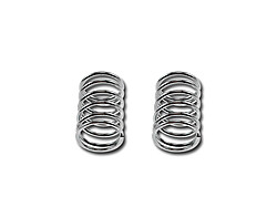 Racing shock spring 14x25x1.5mm 6.5 coils (silver/2pcs)