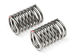 Titanium drift spring 14x27x1.8mm 9coils (red)