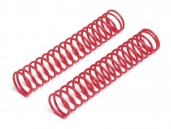 Shock spring 13.5x80x1.1 18coils (red/2pcs)