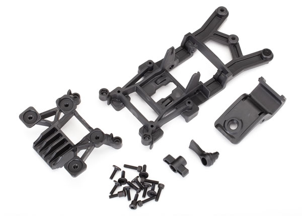 Body mounts, front & rear w/ screws (TRX-6720)