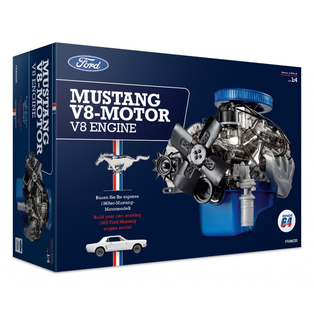 Franzis 1/4 Mustang V8 Engine kit