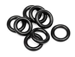 HPI - O-ring 6x9.5x1.9mm (black/8pcs) (6811)