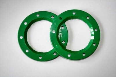 Beadlock wheels, green, 6225 (PD8322)