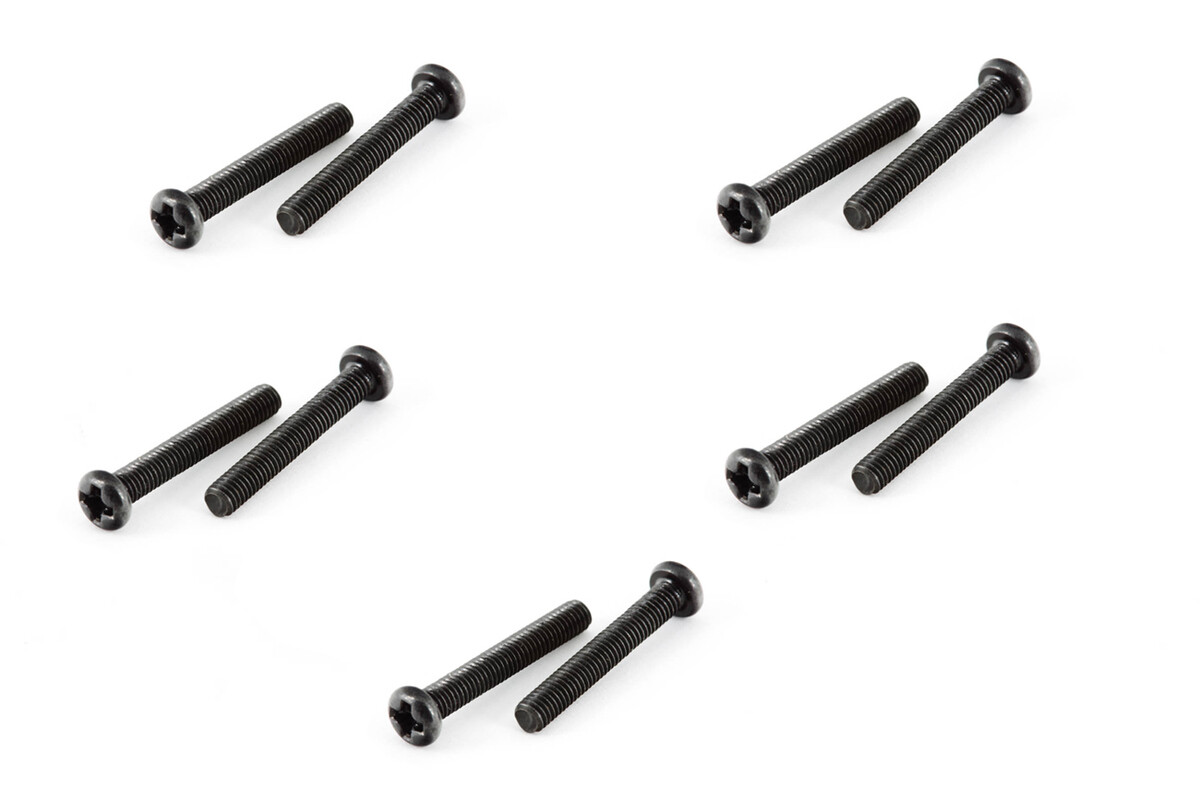 Button Head Cross Machine Screw M3x20mm (10pcs) (AR725320)