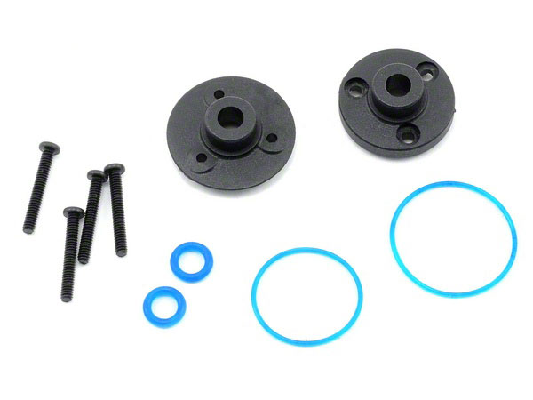 Cover plates, differential (front or rear)/ gaskets (2)/ o-rings (2)/ 2x14mm bcs (4)