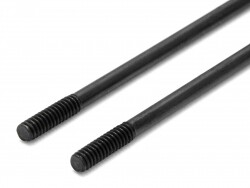Threaded shaft 4-40 x 90mm (2pcs)