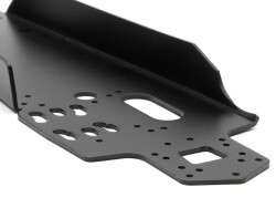 Heavy duty main chassis 2.5mm (6061/black)