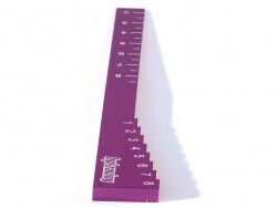 HPI - Droop/Ride Height Gauge (Aluminium/Purple) (74101)