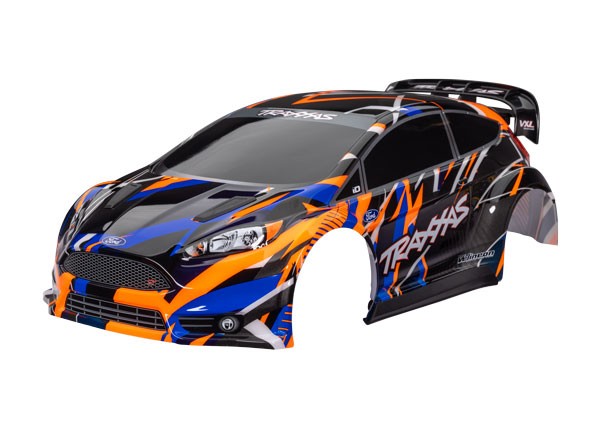Traxxas - Body Ford Fiesta ST Rally VXL, Orange (TRX-7427-ORNG)