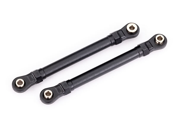 Traxxas - Toe links, front (molded composite) (2)/ hollow balls (4) (77mm center to center) (TRX-7439)