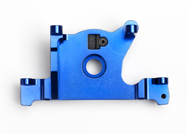 Motor mount, 6061-T6 aluminum (blue-anodized) (TRX-7460R)