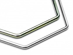 Rear sway bar set (2.2mm silver/2.6mm gold)