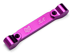 Pivot block 2 degrees (aluminium/purple)