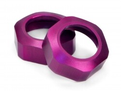 Shock cap 15 x 5.5mm (purple/2pcs)