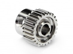 Aluminium racing pinion gear 25 tooth (64 pitch)