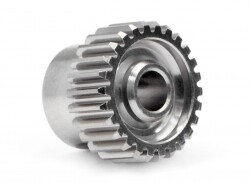 Aluminium racing pinion gear 26 tooth (64 pitch)