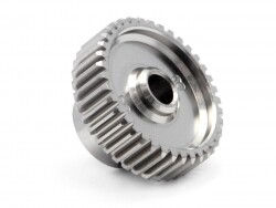 Aluminium racing pinion gear 38 tooth (64 pitch)