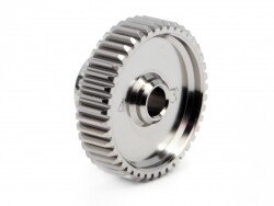 Aluminium racing pinion gear 43 tooth (64 pitch)