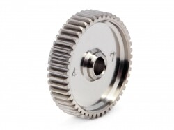 Aluminium racing pinion gear 47 tooth (64 pitch)