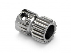 Pinion gear 18 tooth aluminum (64 pitch/0.4m)