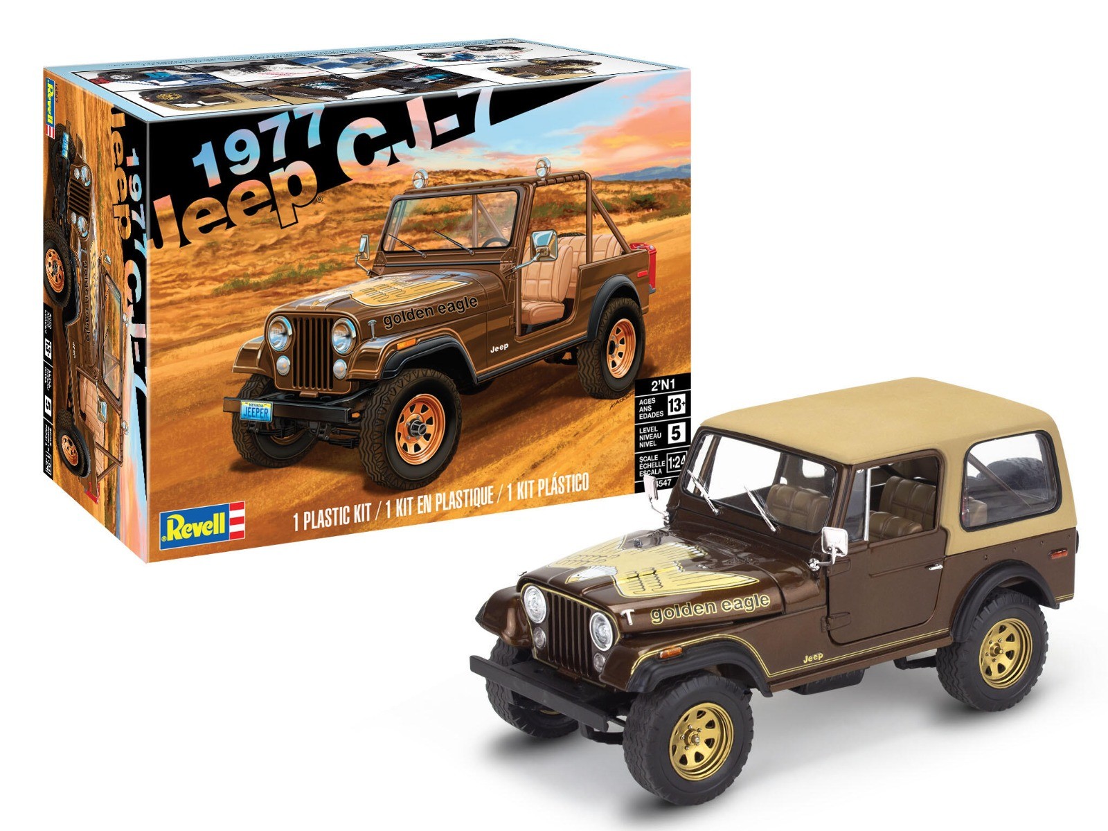 Revell 1/25 1977 Jeep CJ-7
