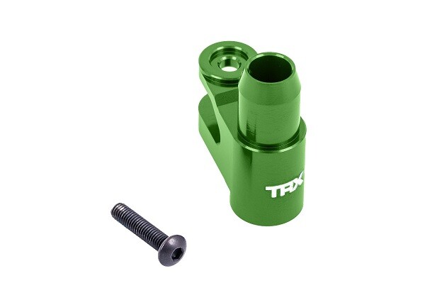 Traxxas - Servo horn, steering, 6061-T6 aluminum (green-anodized) (TRX-7747-GRN)