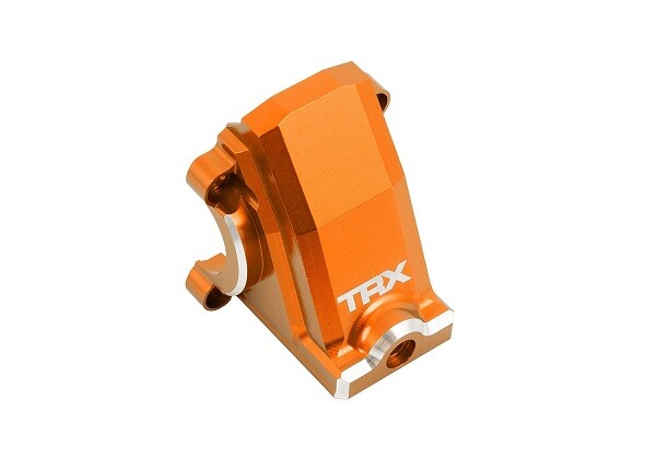 Traxxas - Housing, differential (front/rear), 6061-T6 aluminum (orange-anodized) (TRX-7780-ORNG)