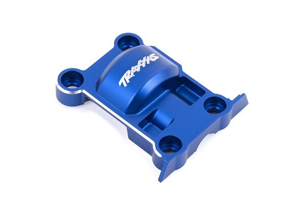 Traxxas - Cover, gear (blue-anodized 6061-T6 aluminum) (TRX-7787-BLUE)