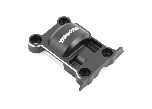 Traxxas - Cover, gear (gray-anodized 6061-T6 aluminum) (TRX-7787-GRAY)