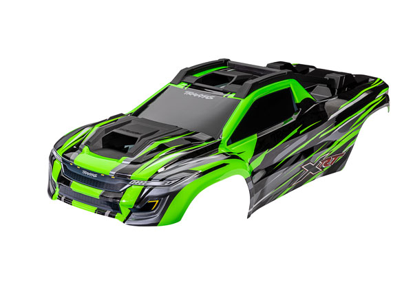 Traxxas - Body, XRT, green (painted, decals applied) (TRX-7812G)