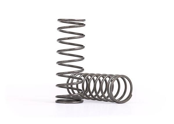 Traxxas - Springs, shock, medium (natural finish) (GTX) (4.101 rate, pink stripe) (2) (TRX-7842)