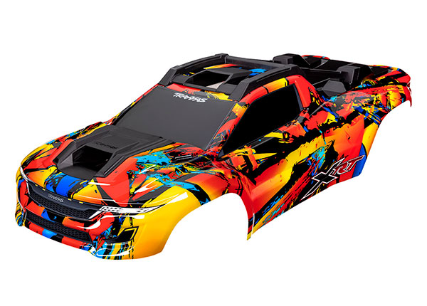 Traxxas - Body, XRT, Solar Flare (painted, decals applied) (TRX-7898)