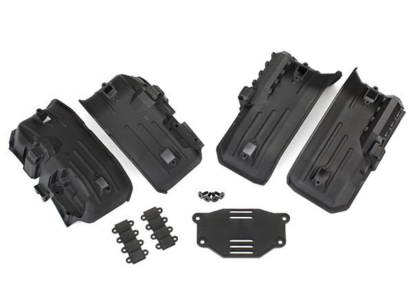 Fenders, inne, front & rear (2 each)/ rock light covers (8)/ battery plate/ 3x8 (TRX-8072)