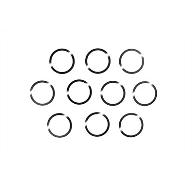 Kyosho - Shim set 12x18x15mm (10) (96947)