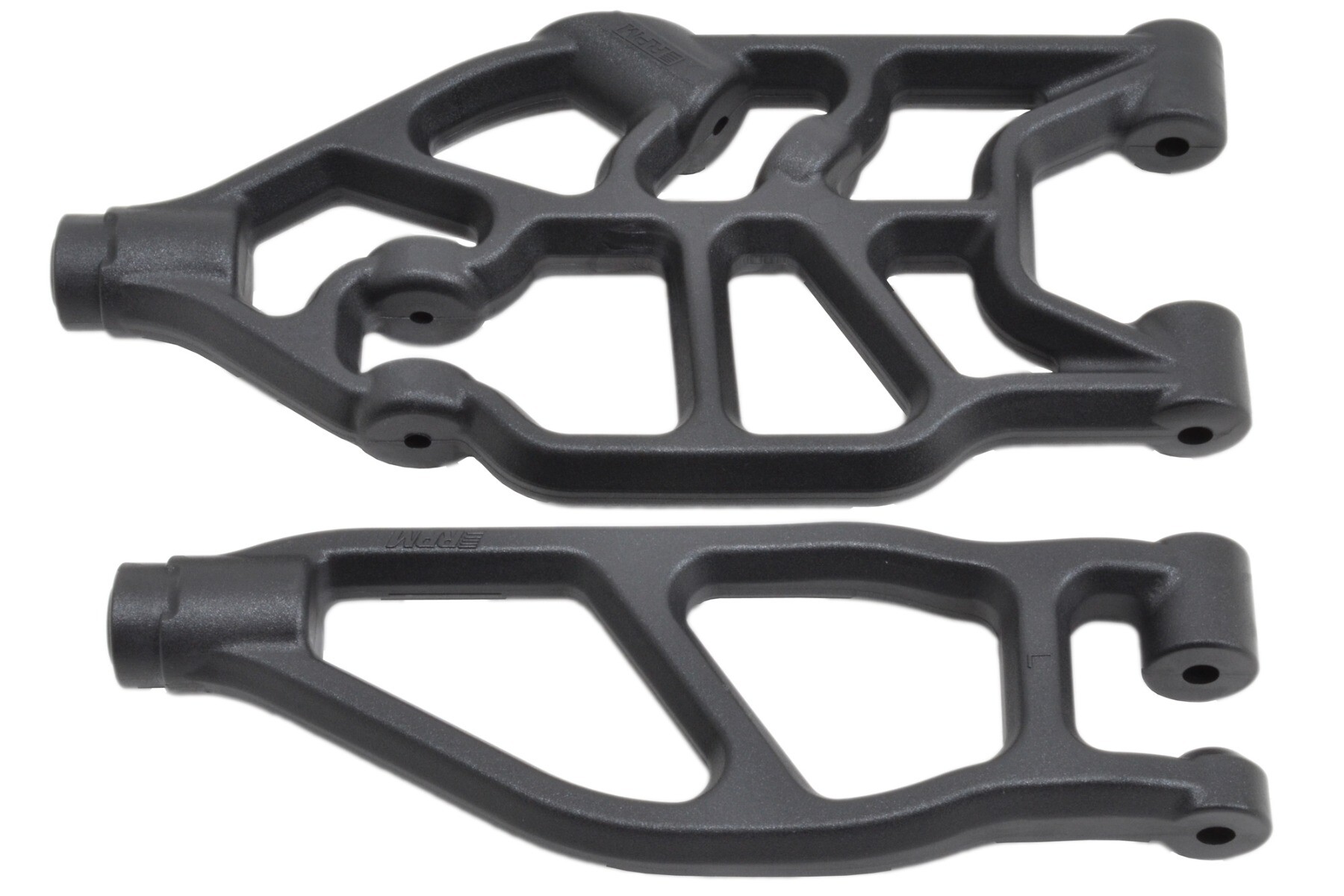 RPM Front Left Upper & Lower A-Arms, Black - Arrma Kraton 8S/Outcast 8S