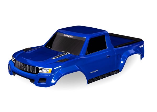 Traxxas - Body, TRX-4 Sport, blue (for clipless mounting) (requires #8080X) (TRX-8187-BLUE)