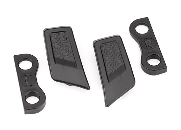 Traxxas - Hood vents (left & right)/ retainers (left & right) (TRX-8212)