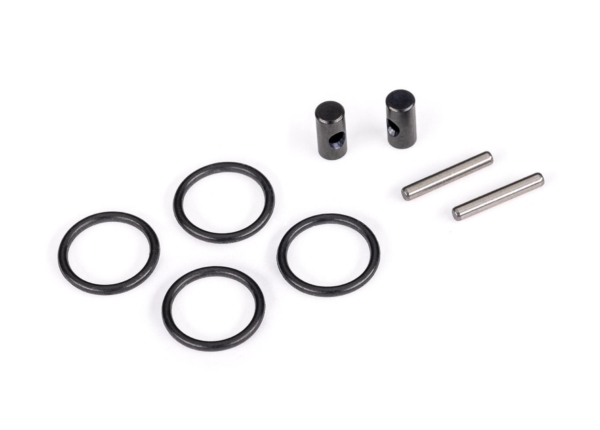 Traxxas - Rebuild kit, 4-Tec 2.0 steel constant-velocity driveshafts (includes pins & o-rings for 2 driveshaft assemblies) (TRX-8350R)
