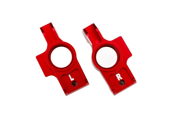 Traxxas - Carriers, stub axle (left & right) (TRX-8352X-RED)