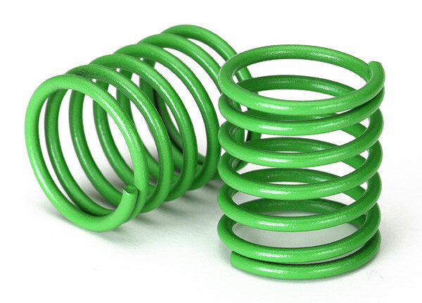 Traxxas - Spring, shock (green) (3.7 rate) (2) (TRX-8362G)