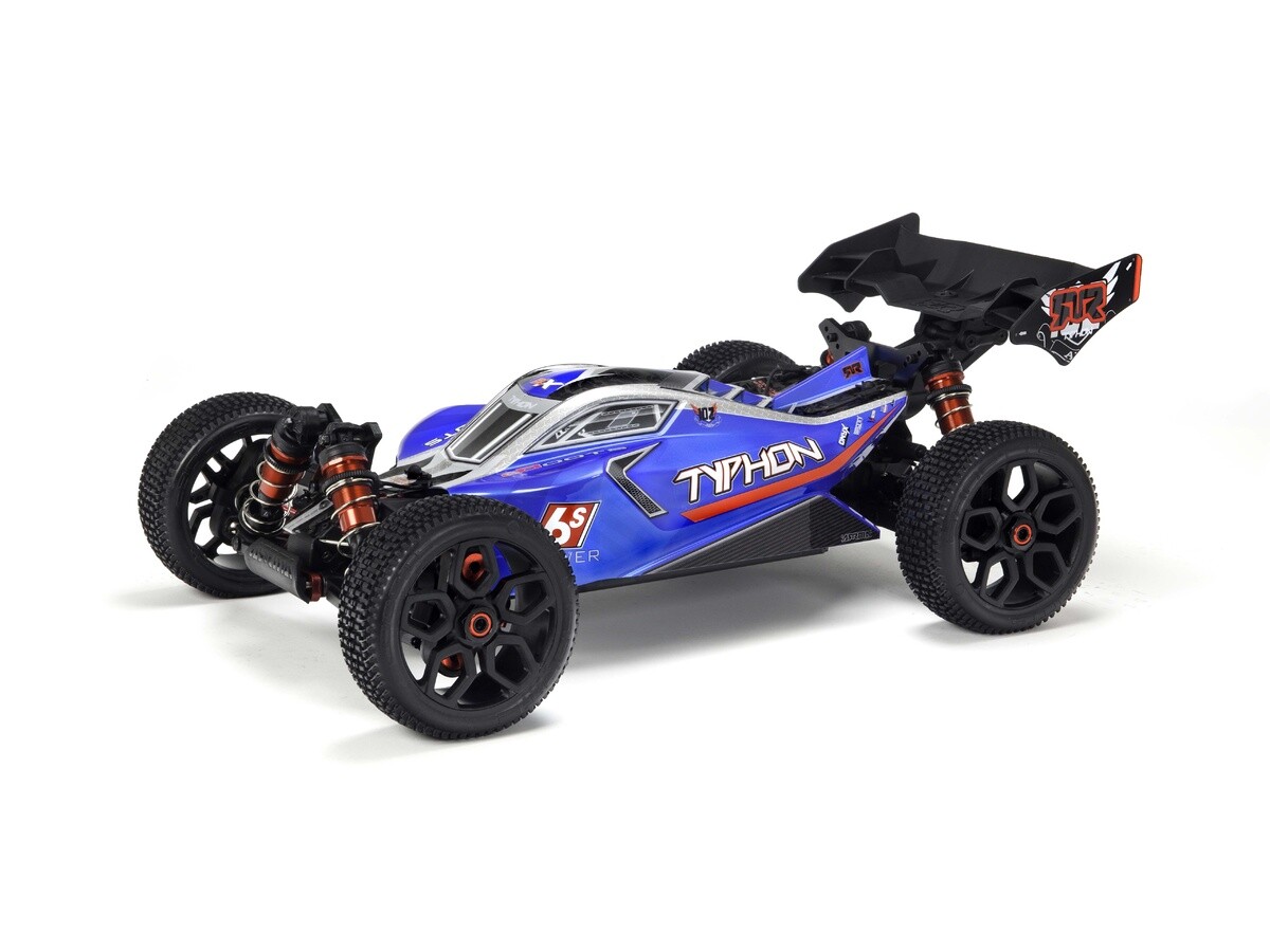 Arrma - 1/8 Painted Body with Decals, Blue: TYPHON 6S BLX (AR406118)