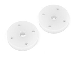 Precision piston 1.5x4 holes (white/2pcs)
