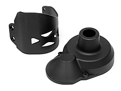 HPI - Gear cover/motor guard set (85211)