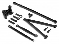 Suspension rod set