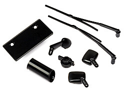 Body accessories set (black)